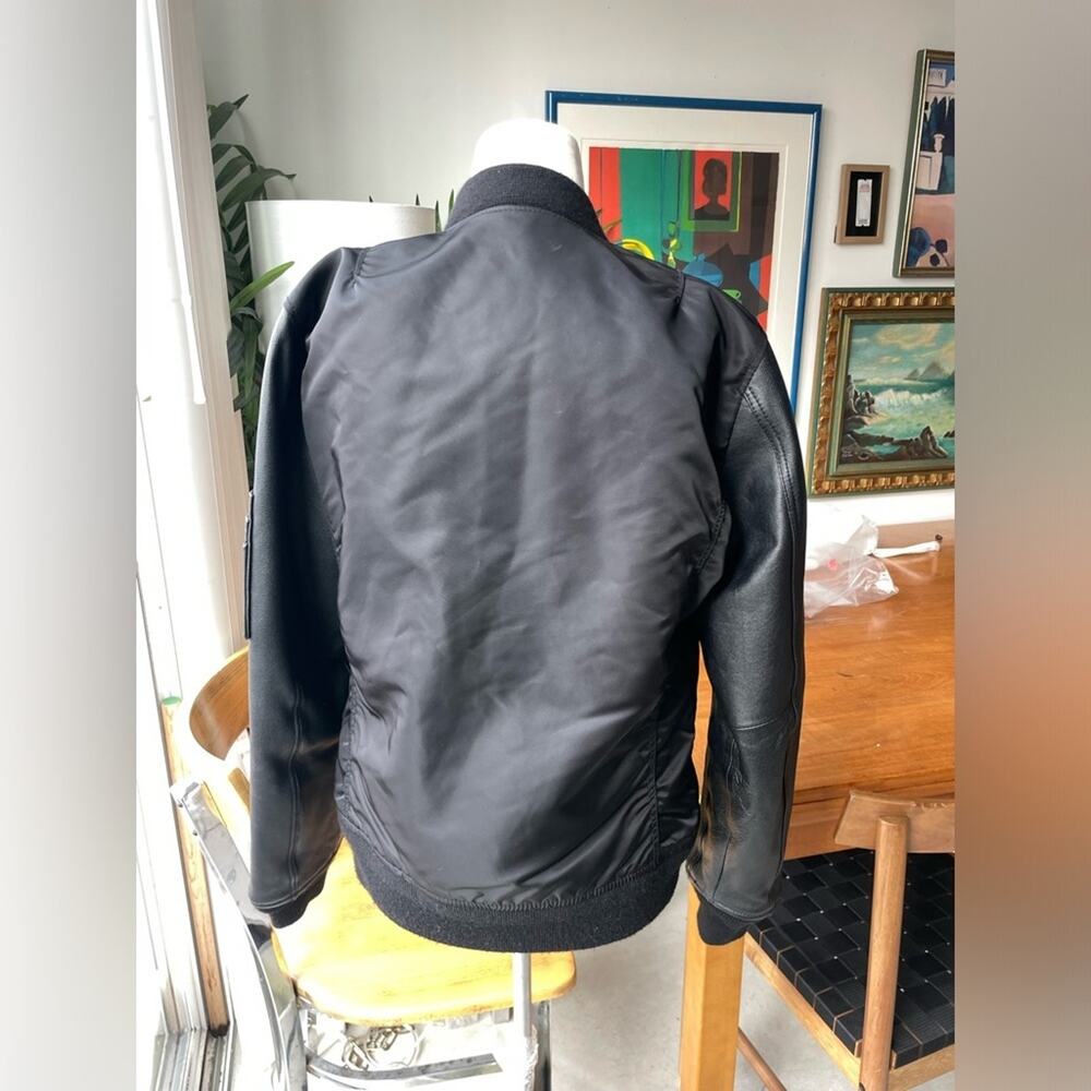 KATHARINE HAMNETT Black Bomber Jacket - Picture 4 of 15